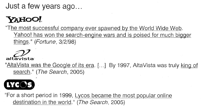 search engines leading companies history