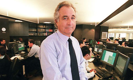 Bernard Madoff. Photograph: AP
